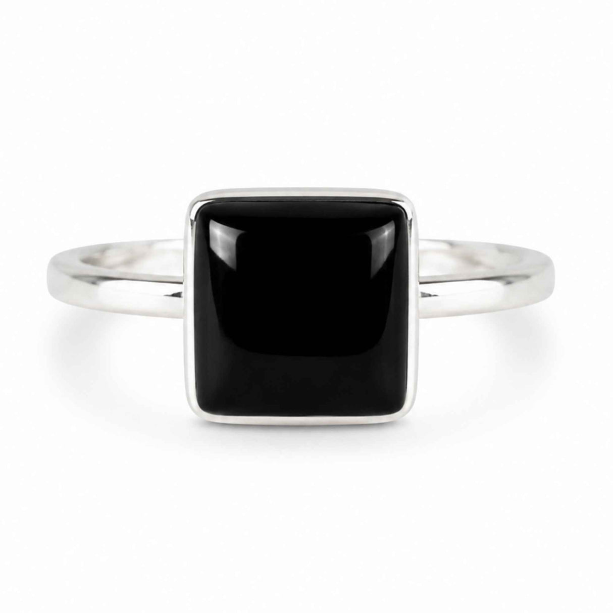 Men's 925 Sterling Silver Ring with Onyx – Protection and Masculine Elegance