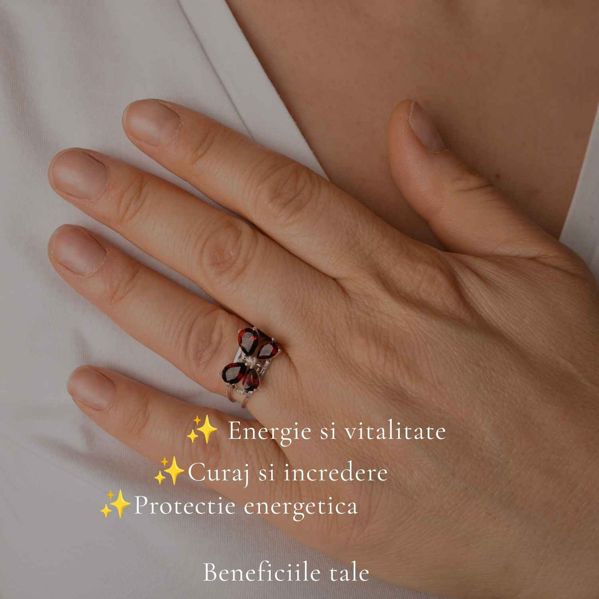 Elegant Bracelet with 3mm Faceted Natural Garnet – Passion and Natural Elegance