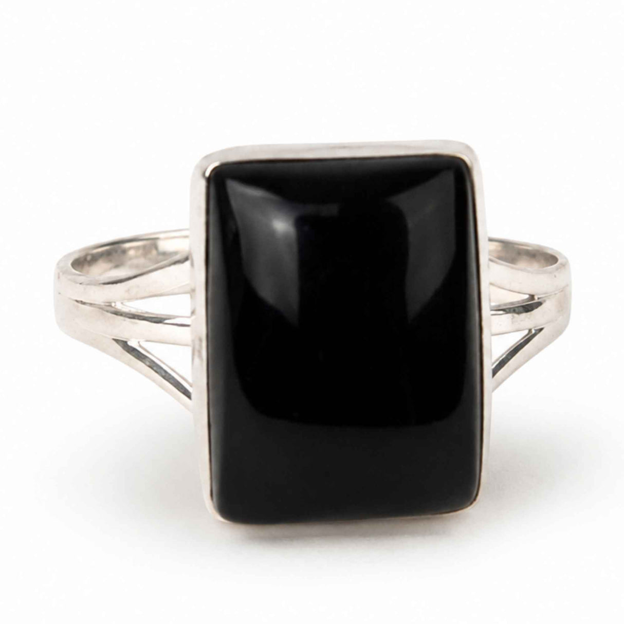 Men's 925 Sterling Silver Ring with Onyx – Protection and Masculine Elegance