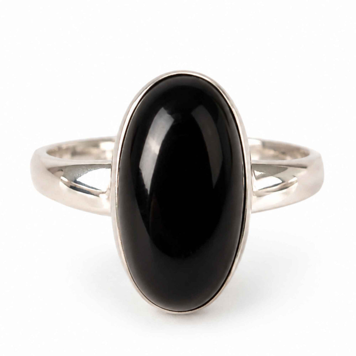 Men's 925 Sterling Silver Ring with Onyx – Protection and Masculine Elegance