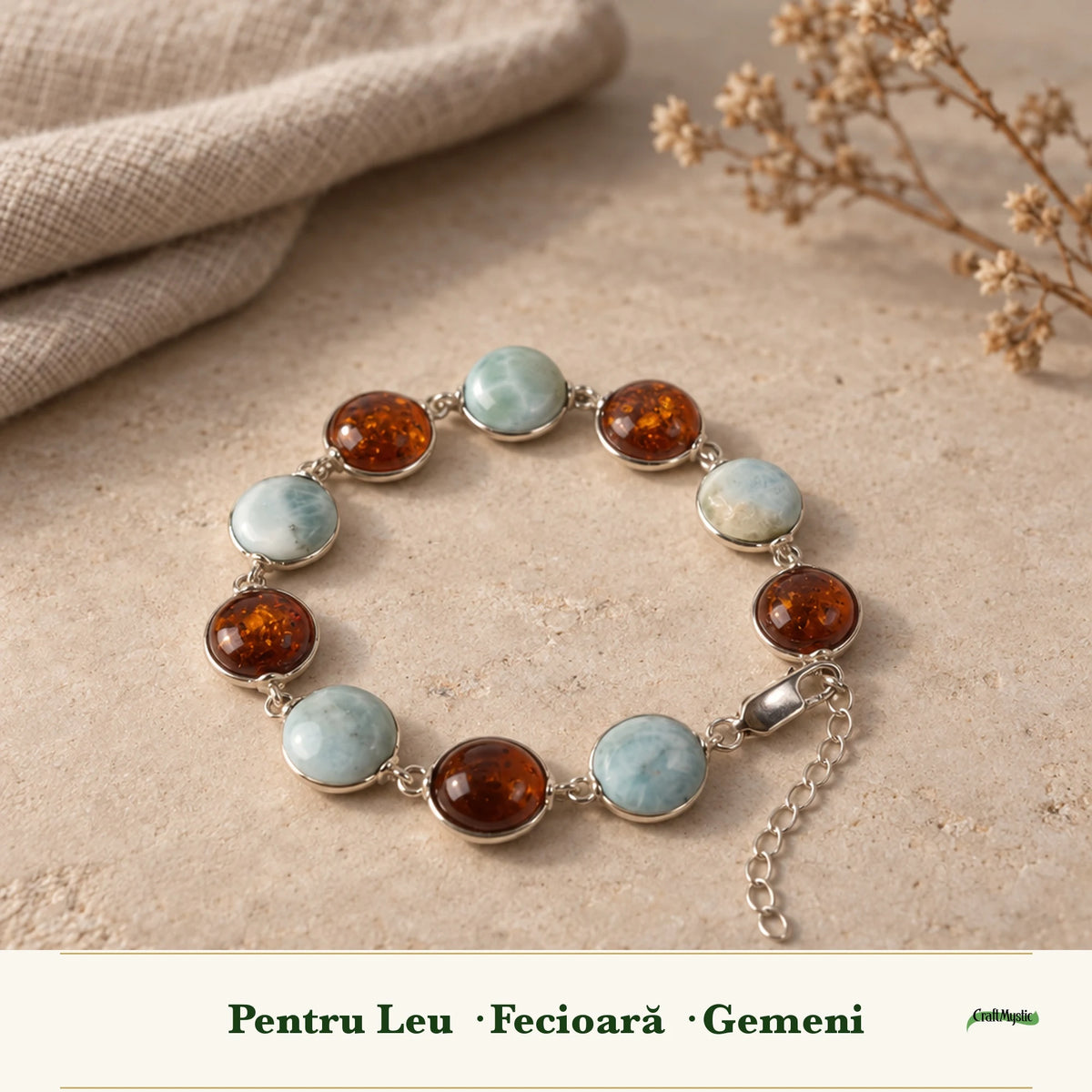 Zodiile cărora li se potrivește Chihlimbar și Larimar