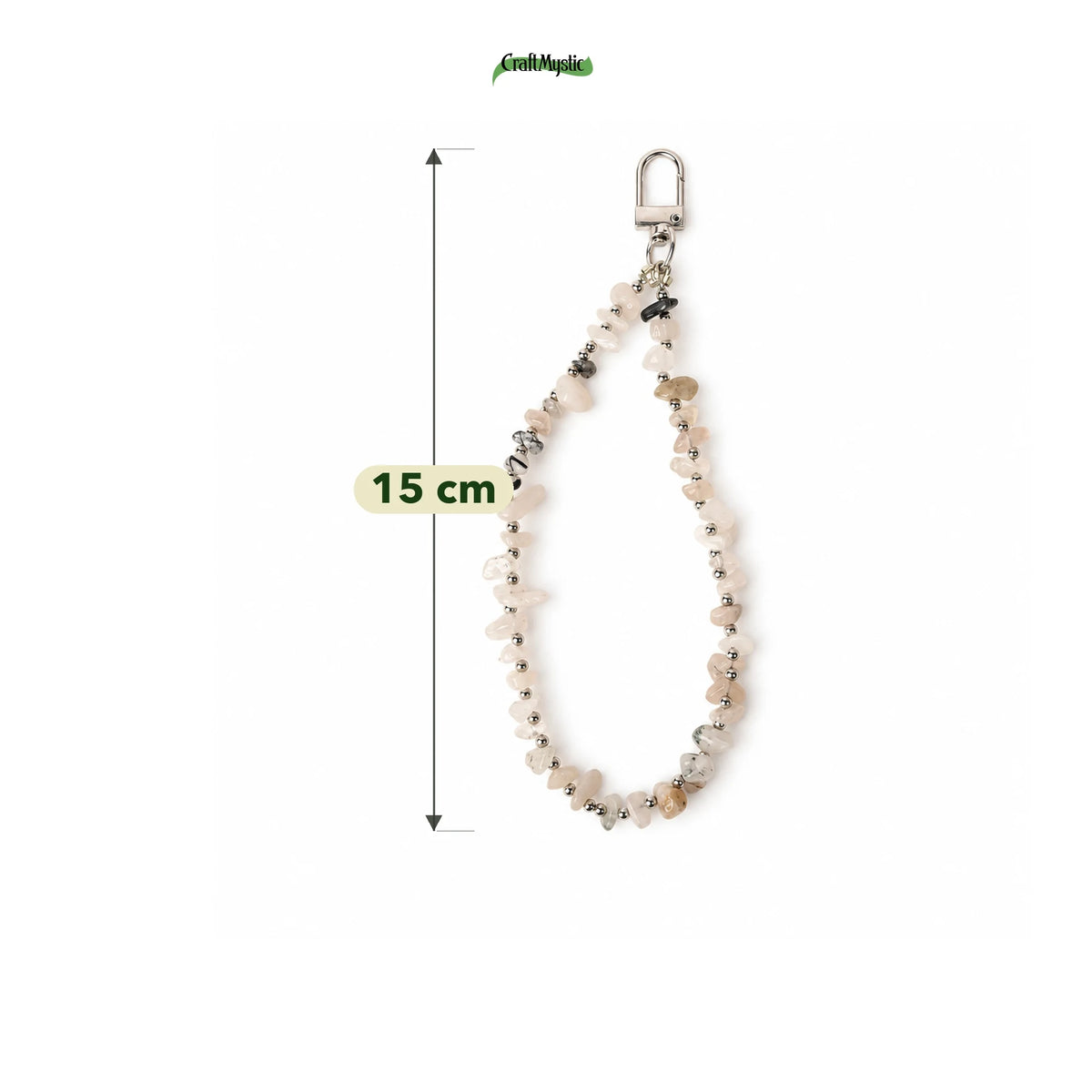 Charm cu Piatra Lunii — CraftMystic