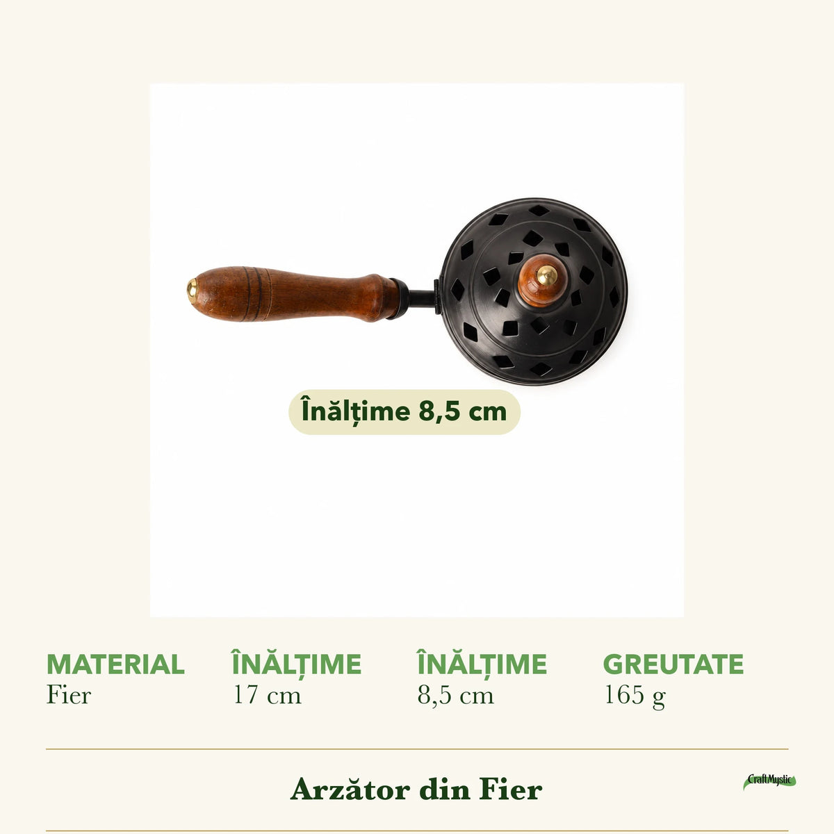 Dimensiunile și potrivirea pentru Arzător din Fier