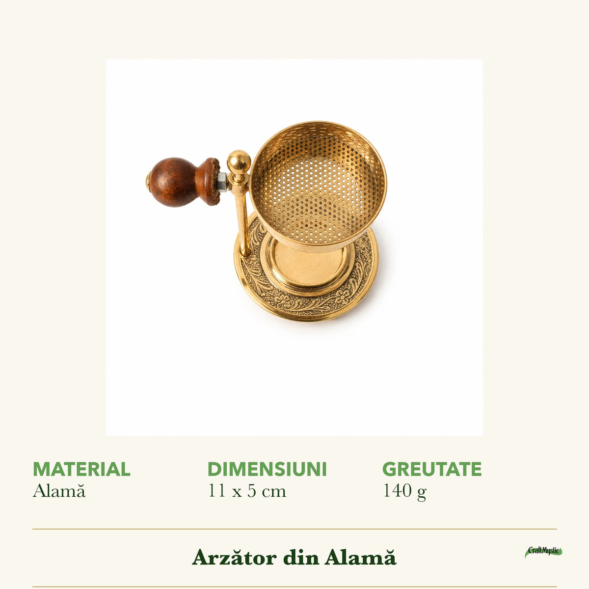 Dimensiunile și potrivirea pentru Arzător din Alama