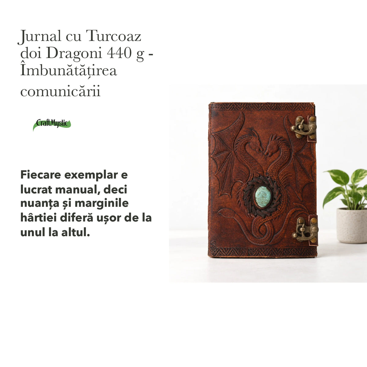 Jurnal cu Turcoaz — CraftMystic