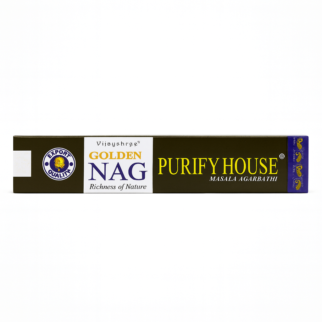 Betisoare Parfumate Golden Nag Purify House - Aroma de Curatare, Claritate si Armonie in Spatiu