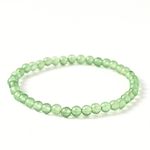 Green Aventurine Elastic Bracelet 5mm - Luck and Abundance
