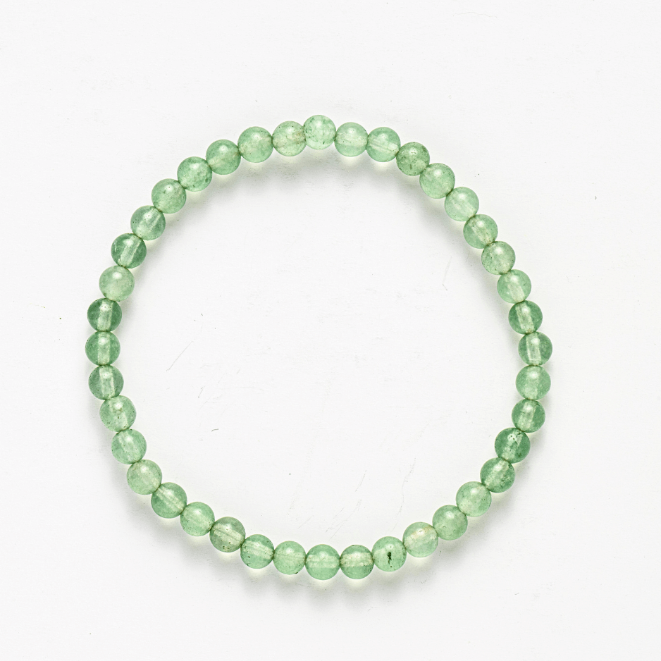 Bratara Elastica din Aventurin Verde 5mm - Noroc si Abundenta