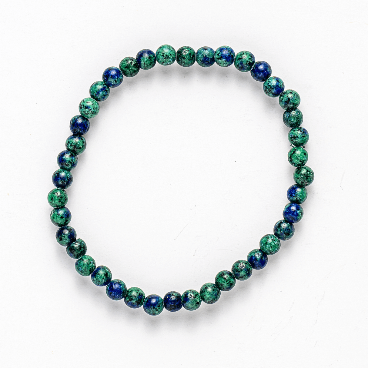 Bratara Elastica cu Margele 5 mm de Lapis Phoenix pentru Claritate si Creativitate
