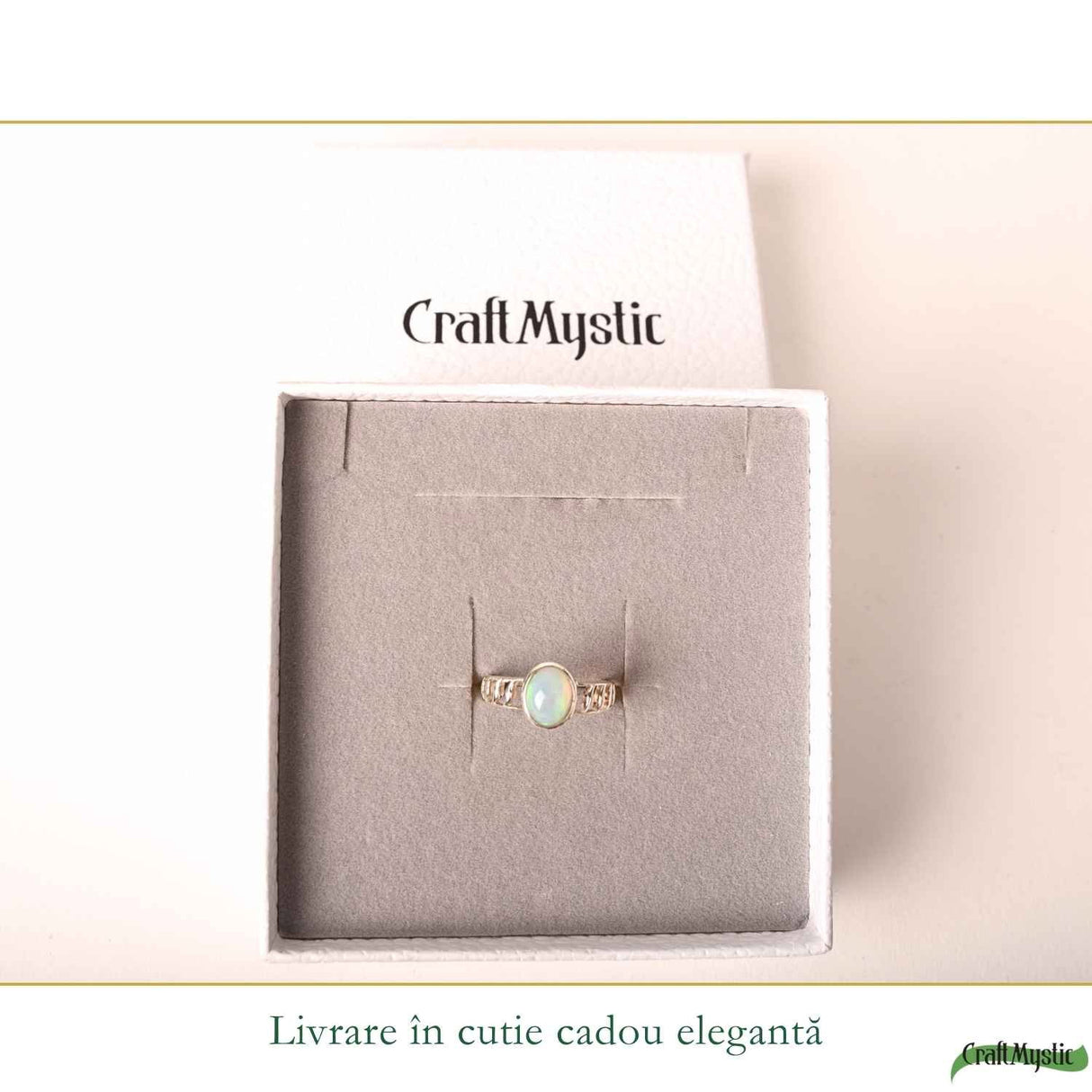 Inel Argint 925 cu Opal Etiopian Oval – Inspiratie si Feminitate Luminoasa