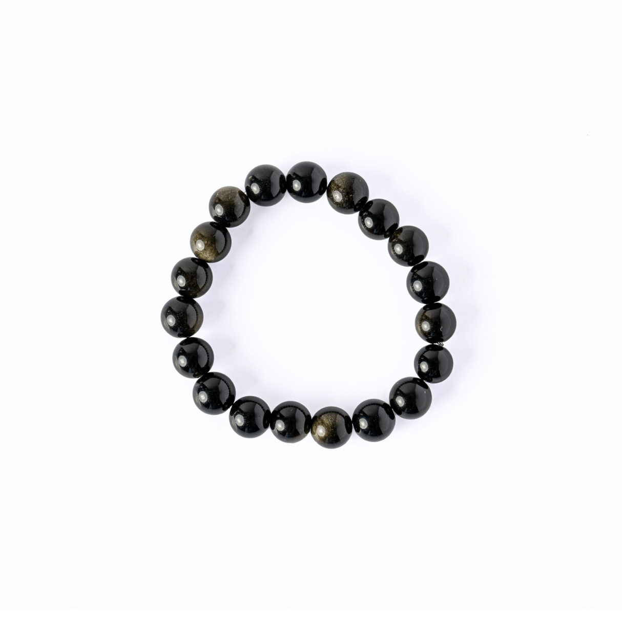 Energie si Protectie - Bratara din Obsidian Auriu Natural 10mm