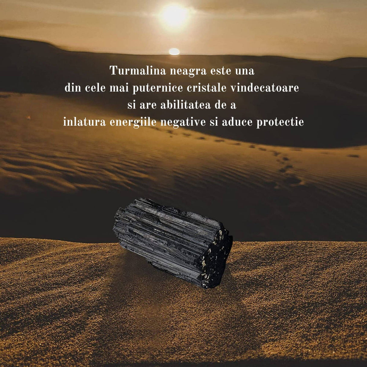 Cristal natural unicat de vindecare Turmalina neagra pietre brute 4-6 cm - Pentru energie pozitiva, protectie
