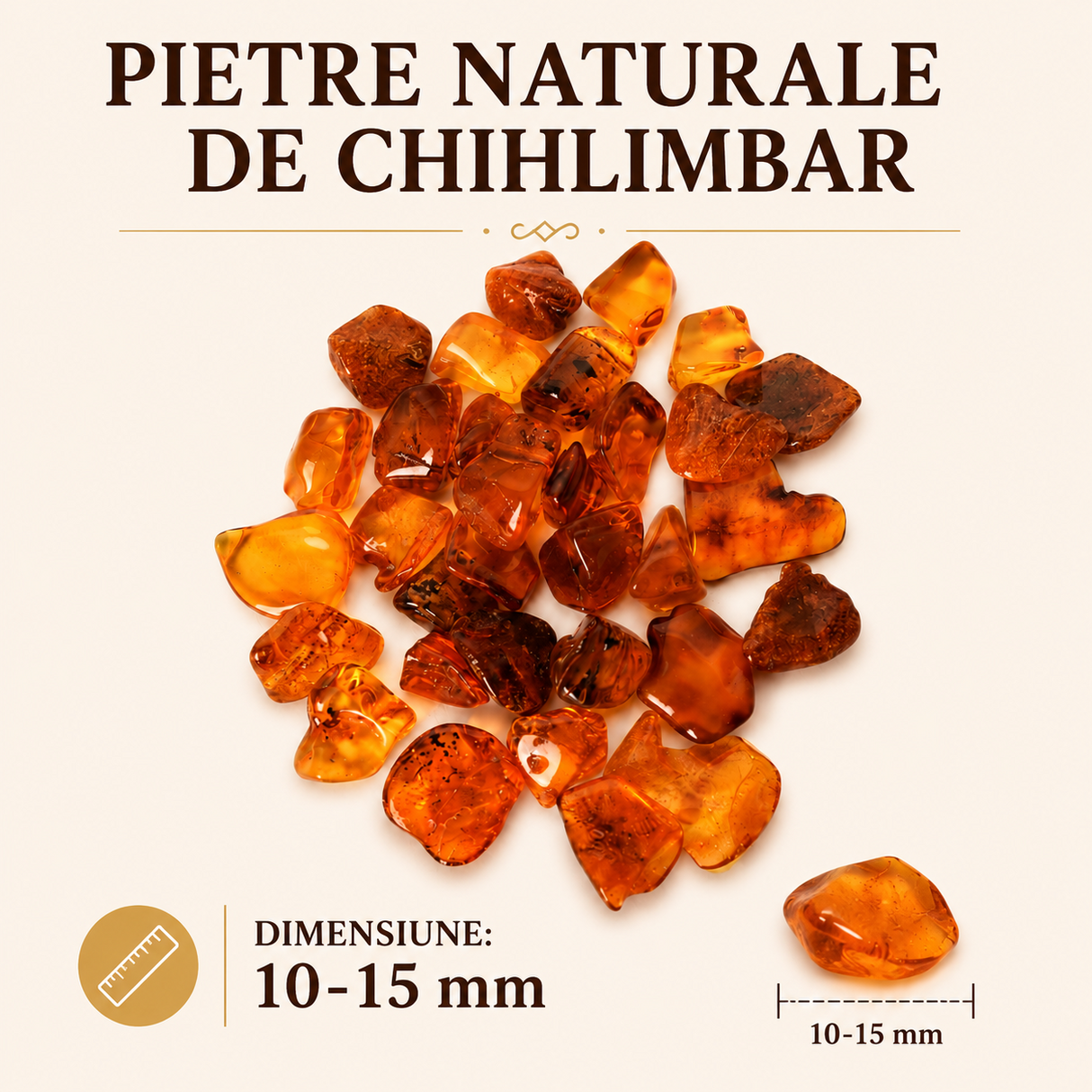 Pietre Naturale de Chihlimbar – Vitalitate, Caldura si Energie Pozitiva