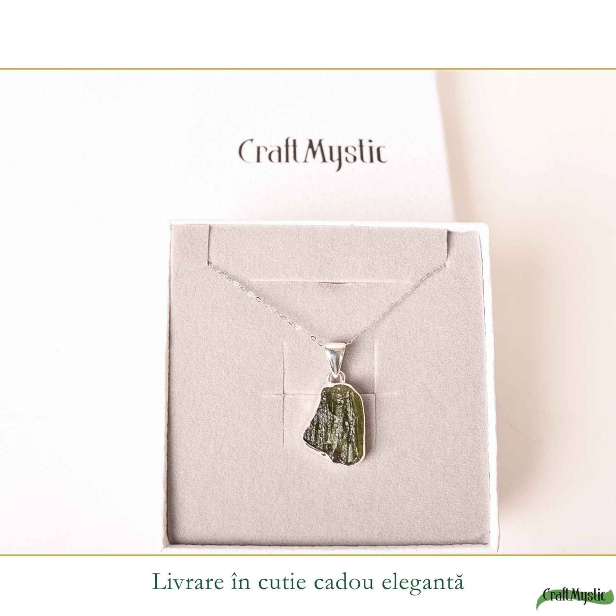 Colier argint 925 cu moldavit brut neregulat – transformare si claritate interioara