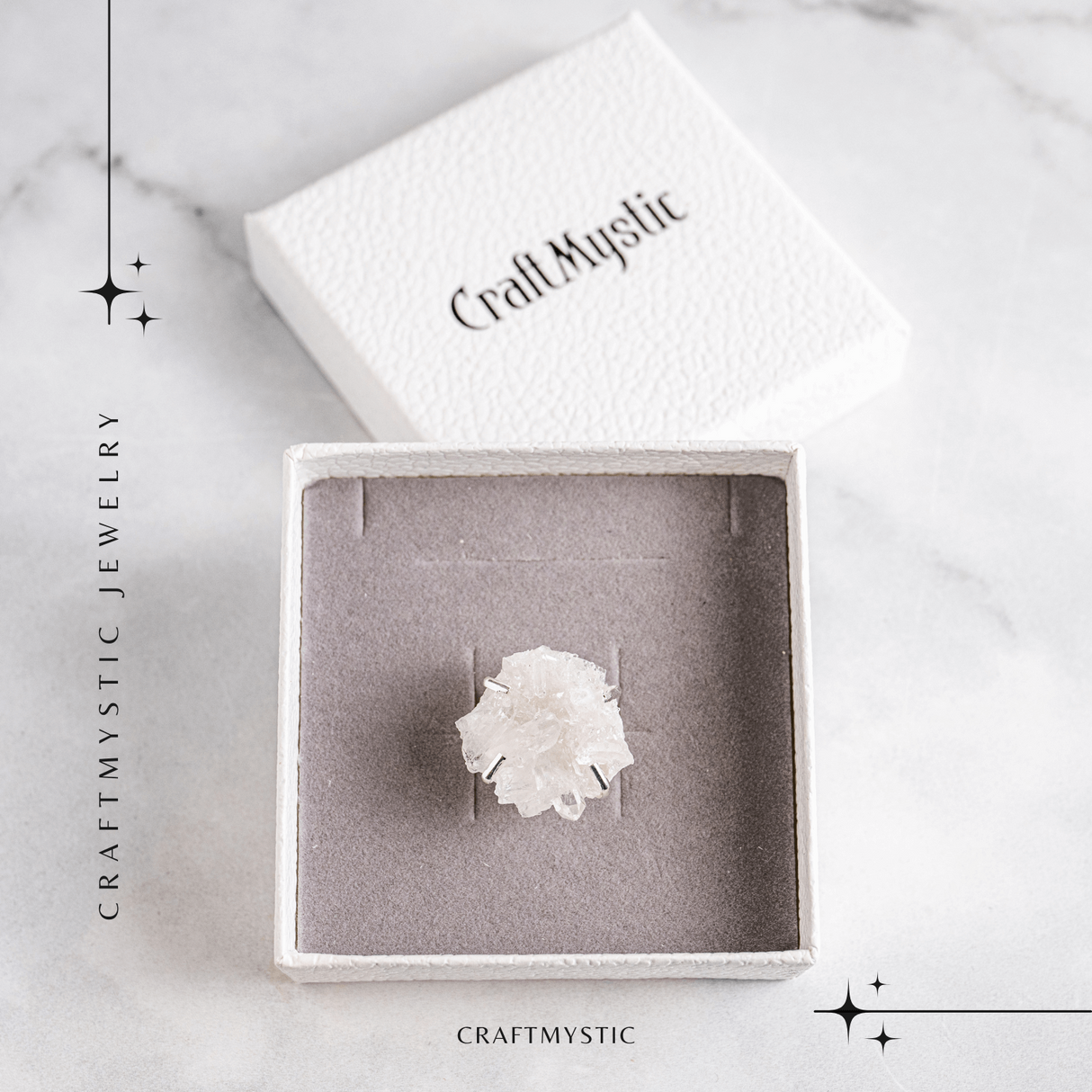 Inelul claritatii - Cristal de stanca pentru minte limpede si intentii pure