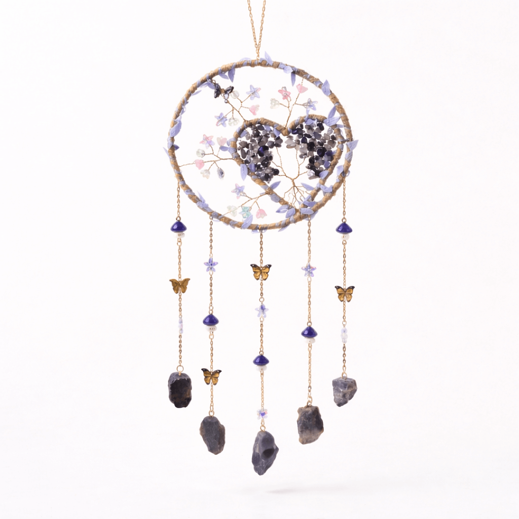 Dreamcatcher cu Ametist pentru liniste si echilibru interior