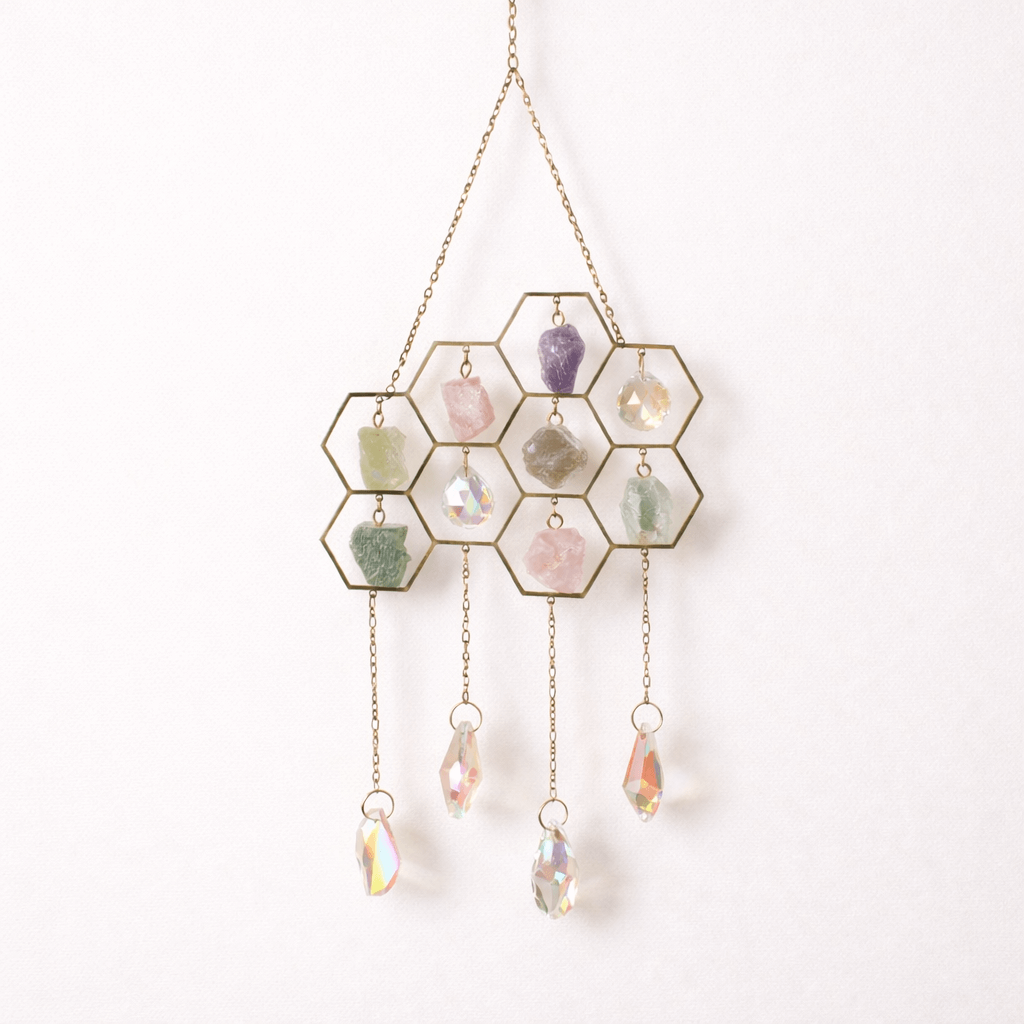 Dreamcatcher cu Pietre Naturale - Echilibru, Calm si Ritual Personal