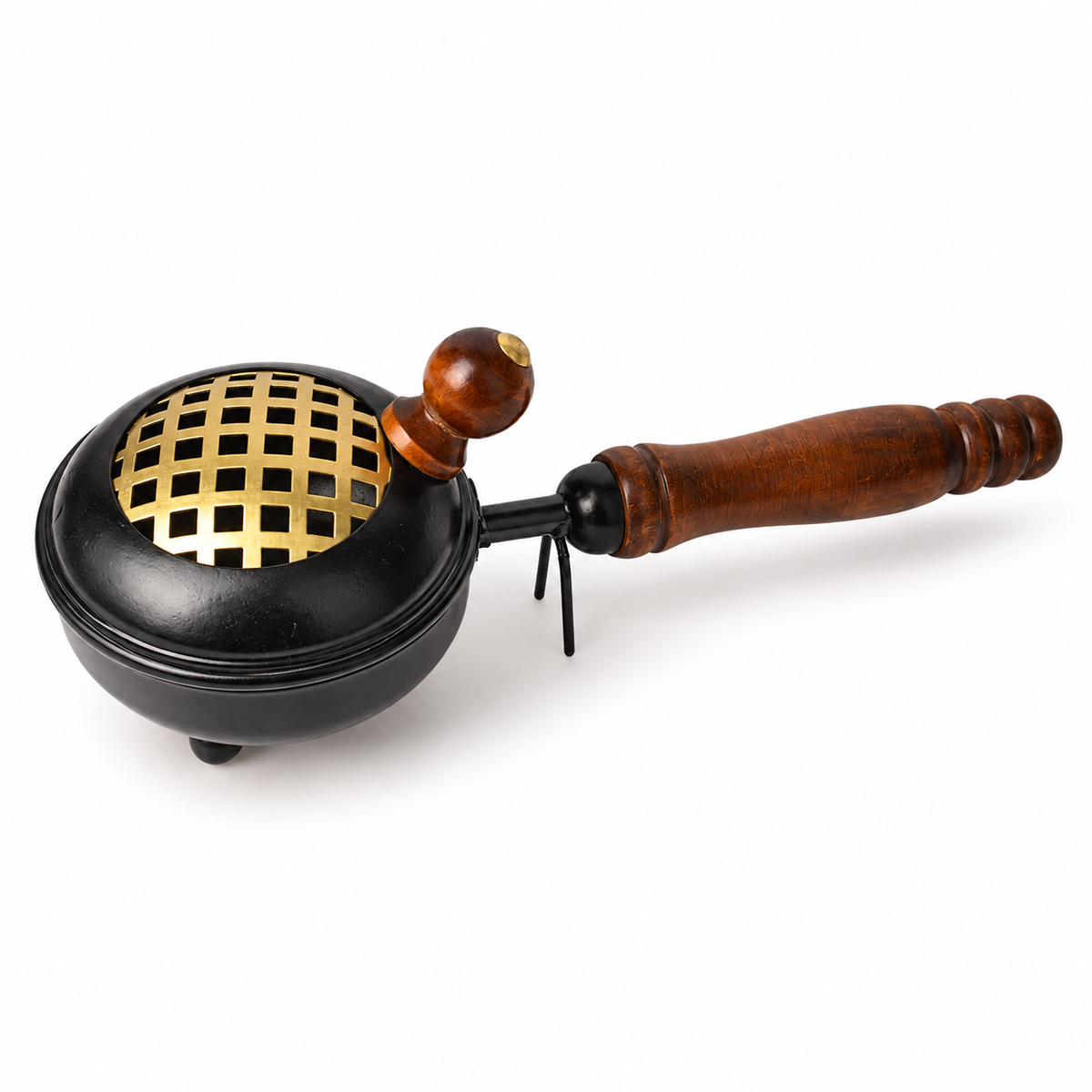Suport Metalic pentru Tămâie și Rășini – Ritual de Purificare și Liniște Interioară
