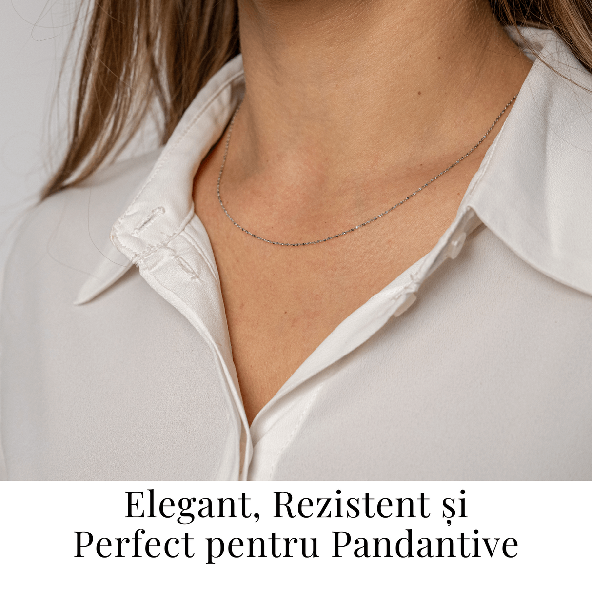 Lant Argint 925 Subtire Stralucitor - Reglabil, Elegant si Versatil