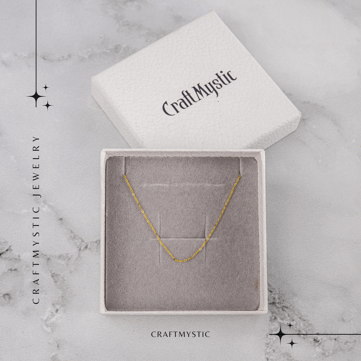 Lant Argint 925 Placat cu Aur 18K - Elegant, Ajustabil si Ideal pentru Pandantive