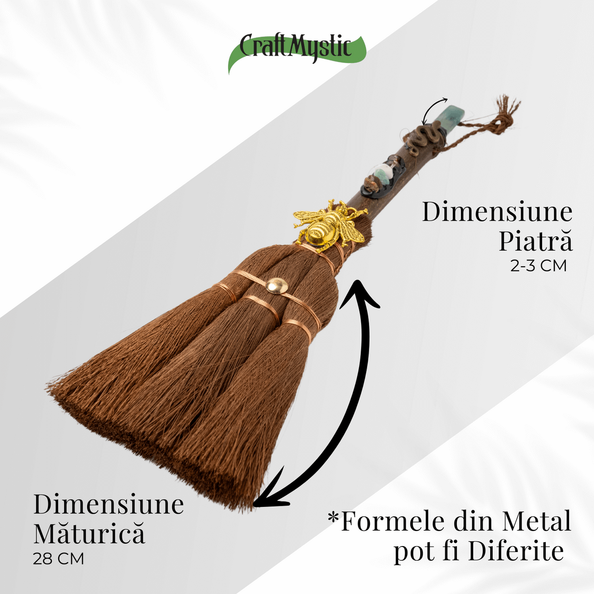 Maturica Energetica cu Fluorit si Pietre Chakre - Claritate, Liniste si Purificare Spirituala