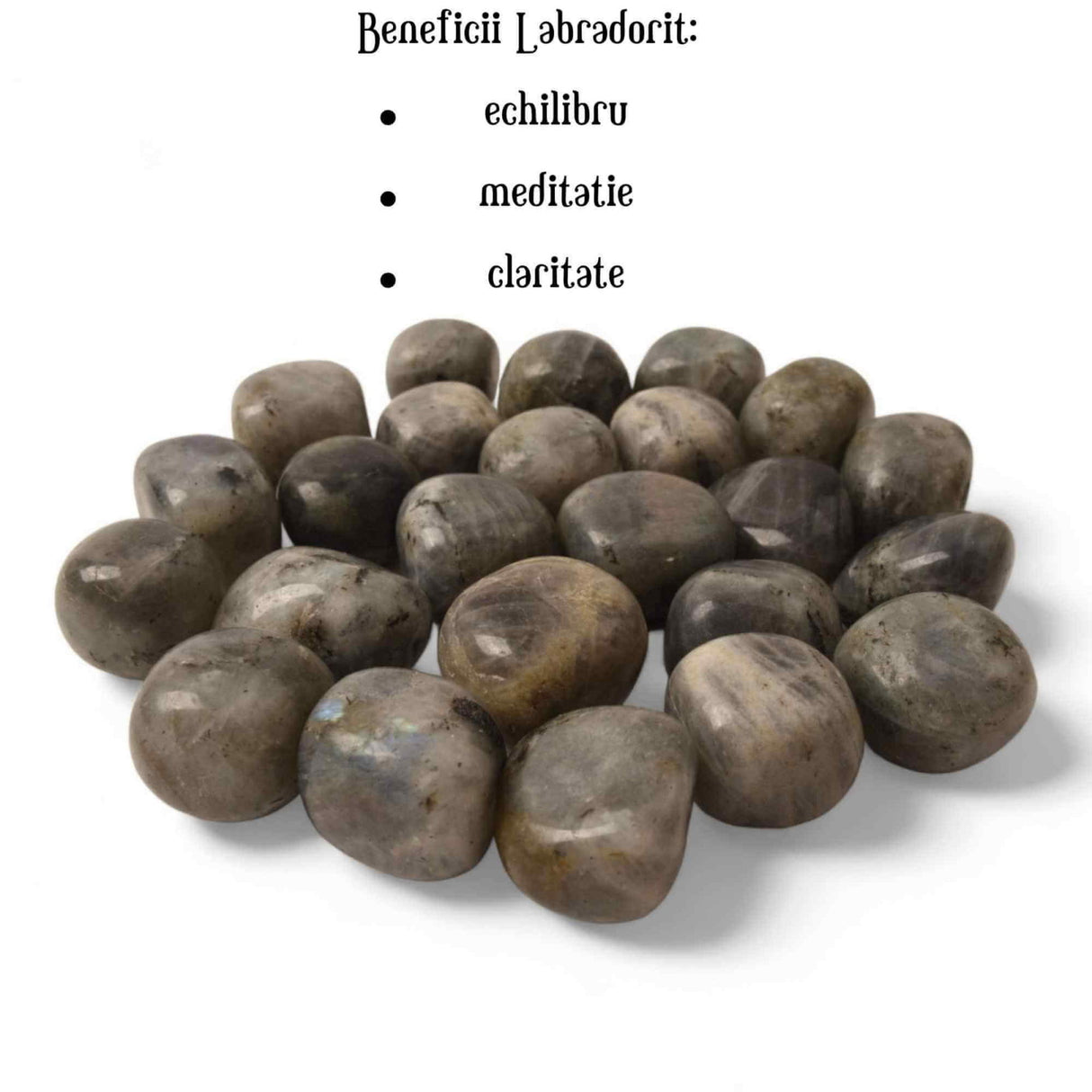 Piatra rulata din Labradorit Natural - Imbunatateste Intuitia, 2-3 cm