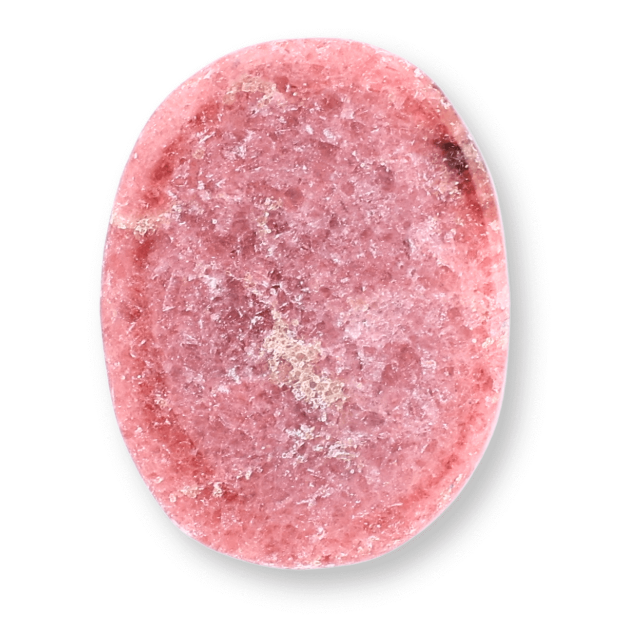 Piatra de Deget Terapeutica Rodonit 4 cm - Reducerea Stresului