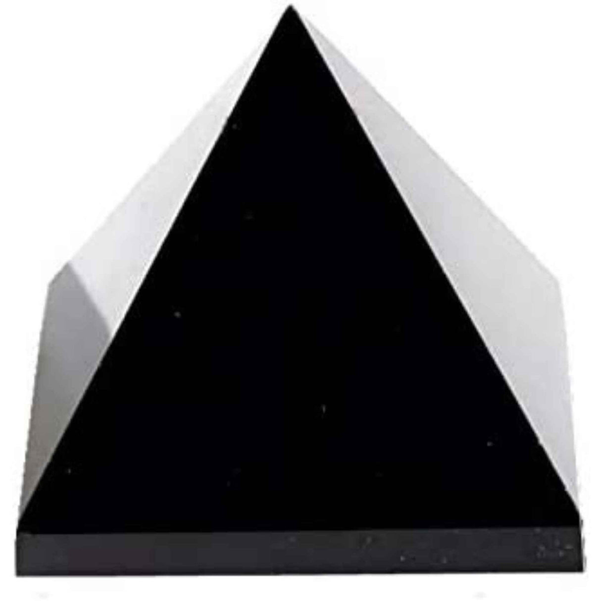 Obsidian Negru in forma de piramida 8 cm - India