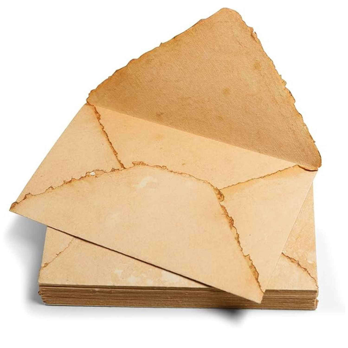 Plic din hartie vintage de bumbac 13x18 cm - Eleganta si rafinament