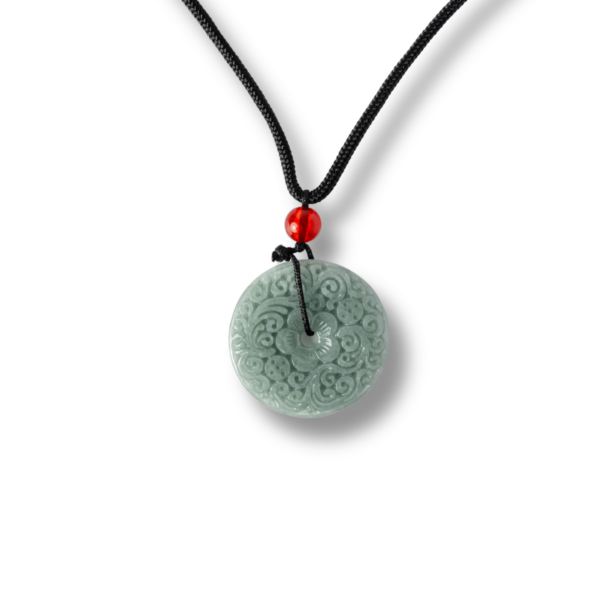 Protectie si Echilibru - Colier cu Jad Natural Sculptat
