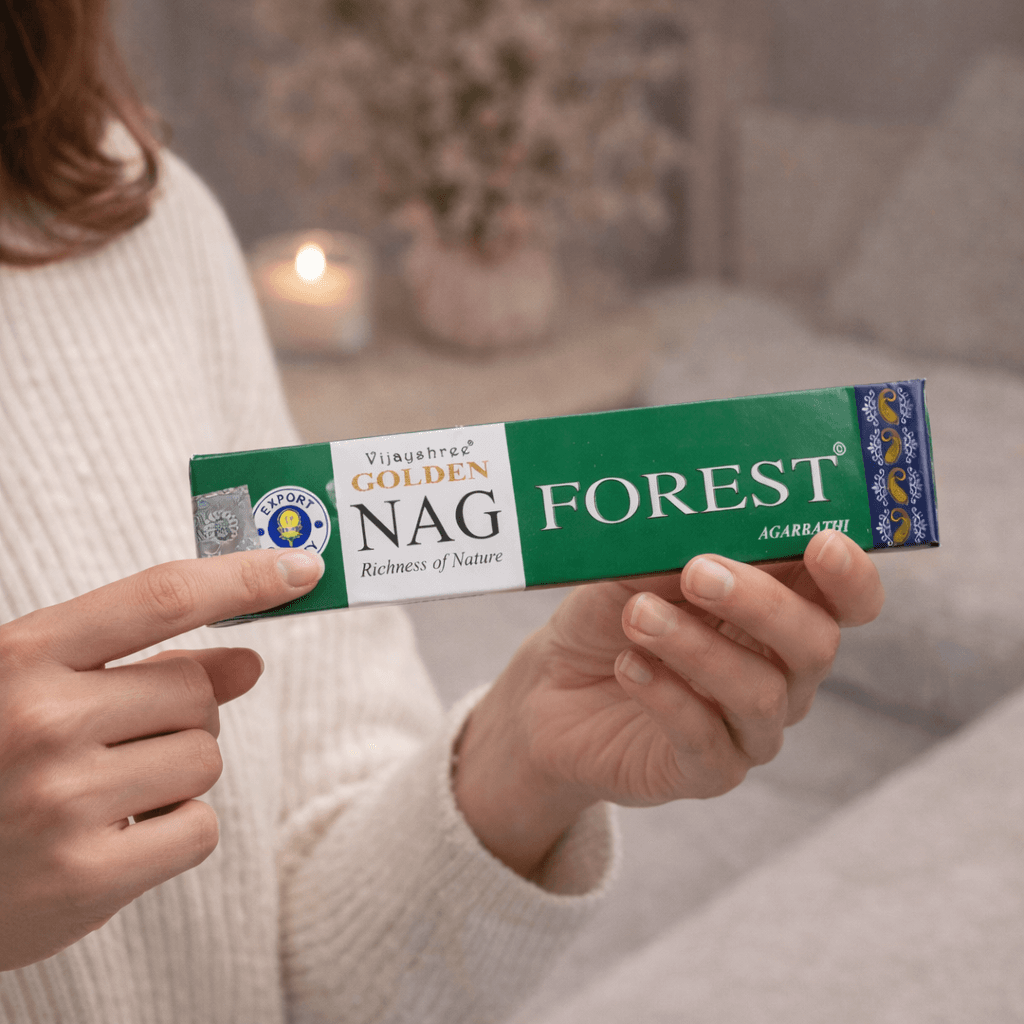 Betisoare Parfumate Forest Golden Nag - Ritual de Purificare si Conectare cu Natura