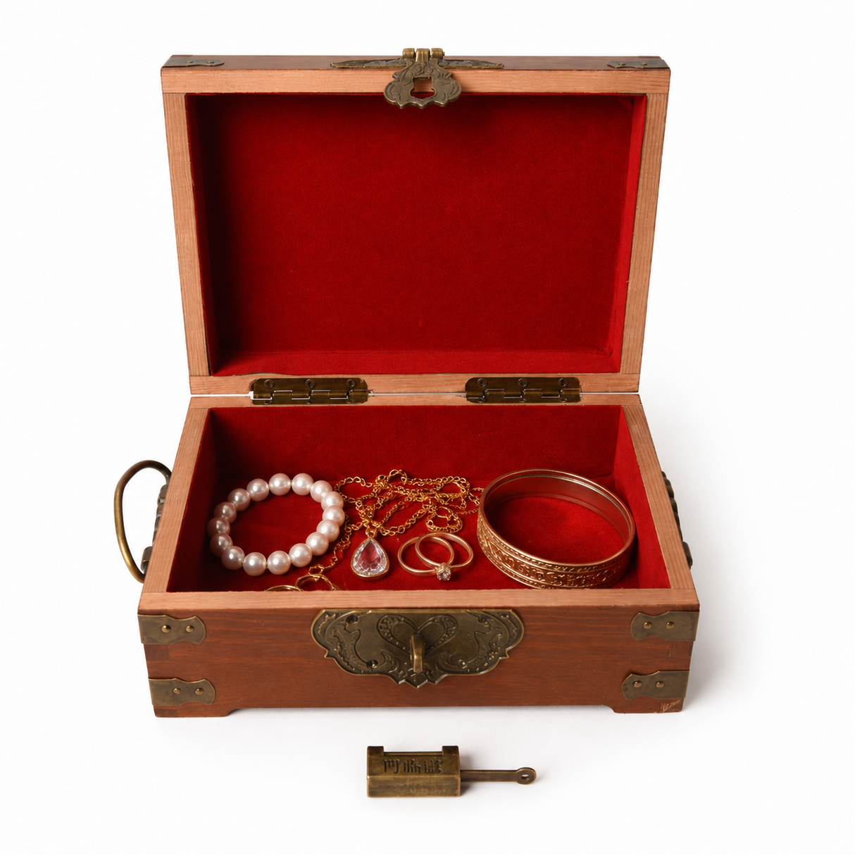 Cutie Vintage Dreptunghiulara pentru Bijuterii si Obiecte de Valoare – Eleganta si Protectie