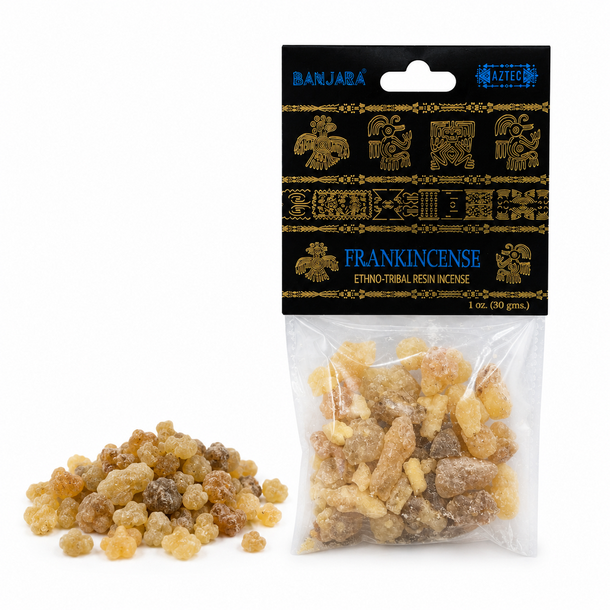 Tamaie Naturala Frankincense Banjara Aztec pentru Purificare si Echilibru Spiritual