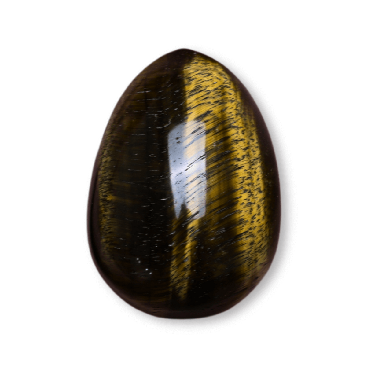 Ou Handmade de 50mm din Piatra Naturala de Ochi de Tigru