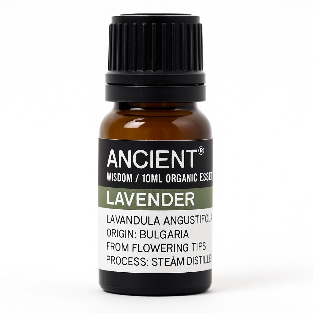 Ulei esential organic Lavanda 10 ml (Lavandula angustifolia) - relaxant pentru difuzor, baie si ingrijirea pielii (diluat)