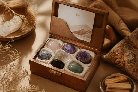 Set de cristale cadou într-o cutie