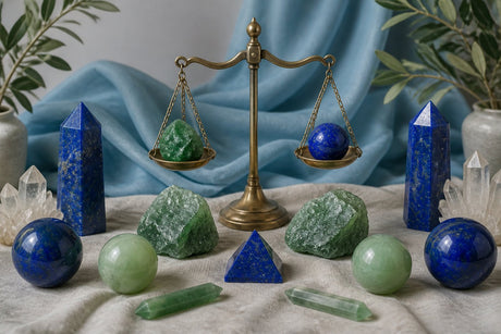 Lapis lazuli și jad, pietrele zodiei Balanță