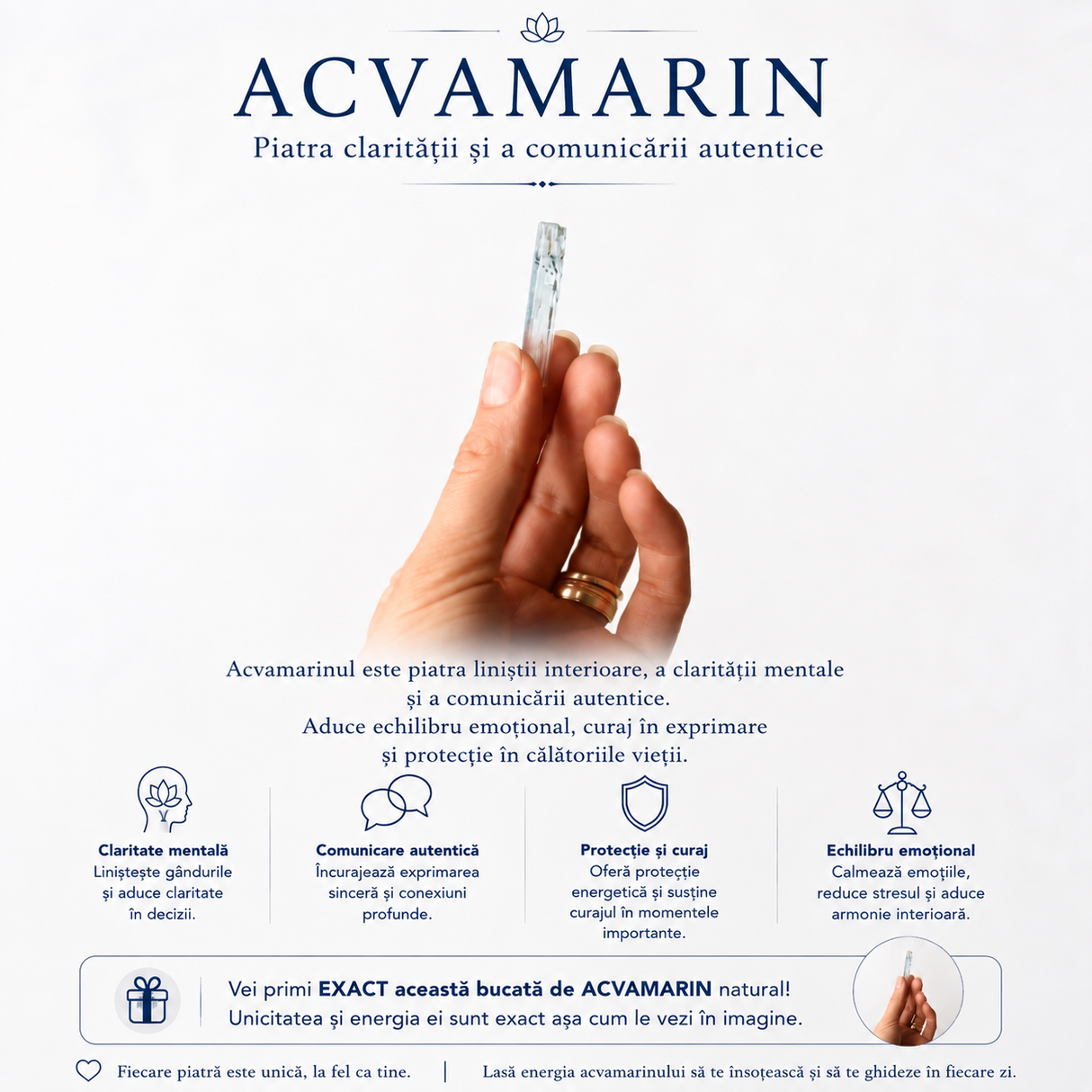 Detaliu al formei brute și neuniforme a specimenului de Acvamarin