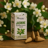 10 Conuri Aromatika Backflow Incense - Iasomie