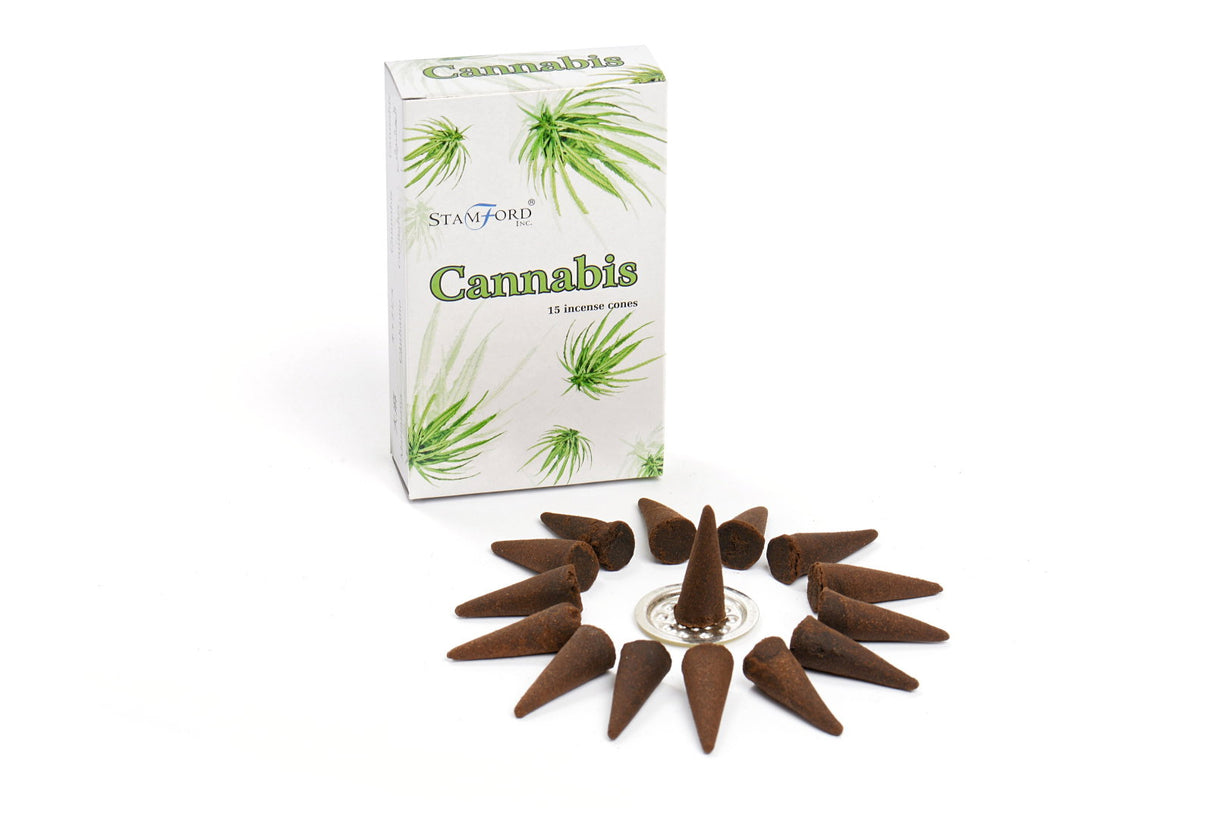 15 Conuri Stamford Cannabis si Suport Metalic
