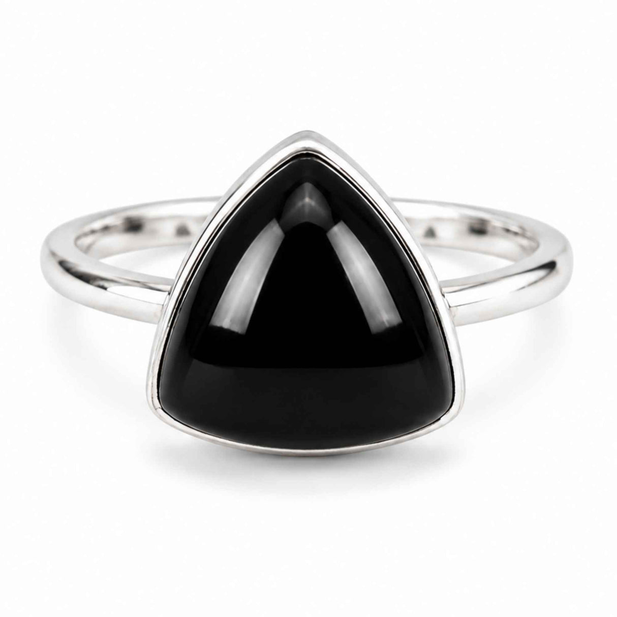 Men's 925 Sterling Silver Ring with Onyx – Protection and Masculine Elegance