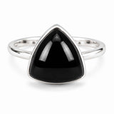 Men's 925 Sterling Silver Ring with Onyx – Protection and Masculine Elegance