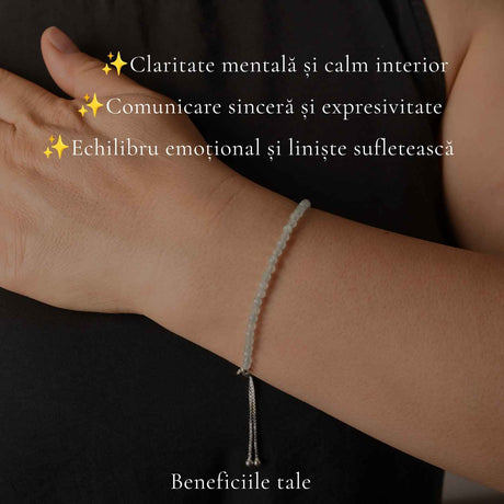 Brățară cu Acvamarin, Argint 925 – CraftMystic