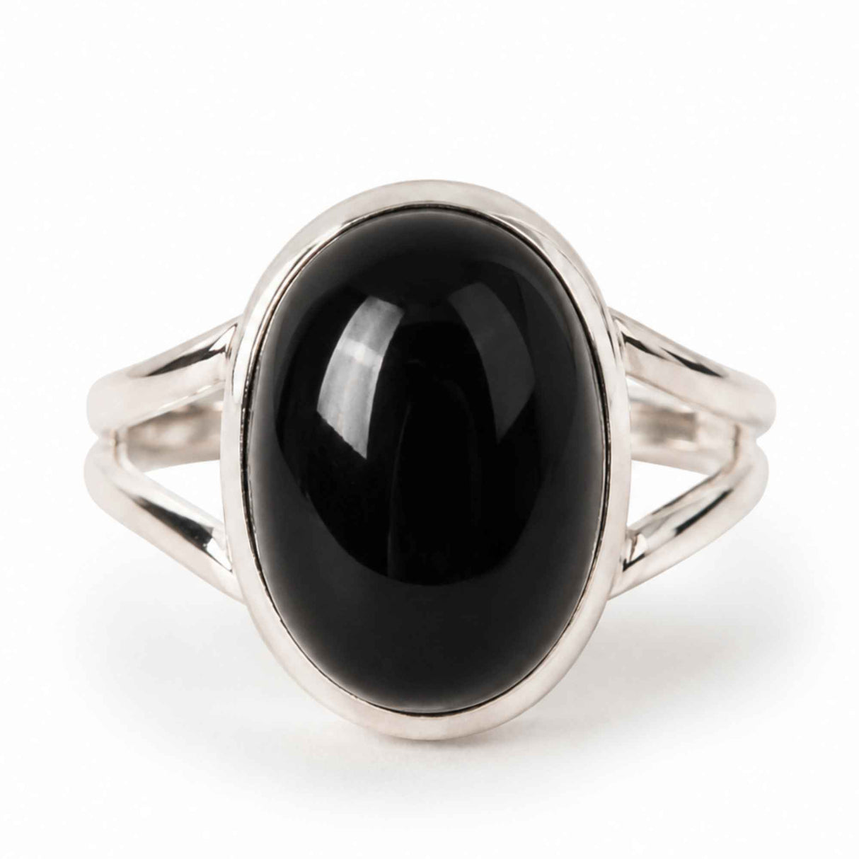 Men's 925 Sterling Silver Ring with Onyx – Protection and Masculine Elegance
