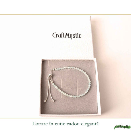 Brățară cu Acvamarin, Argint 925 – CraftMystic