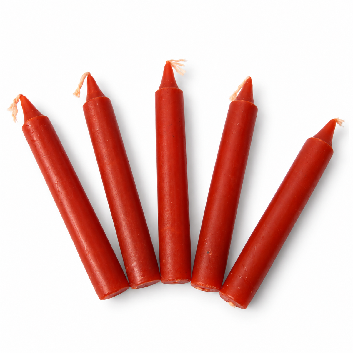 Lumanare Rosie pentru Ritualuri si Intentii 10 cm - 1 Bucata