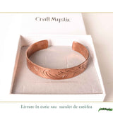 Adjustable Pure Copper Tibetan Bracelet – Balance, Protection, and Natural Energy