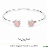 925 Sterling Silver Pink Quartz Teardrop Necklace – love, femininity and emotional balance