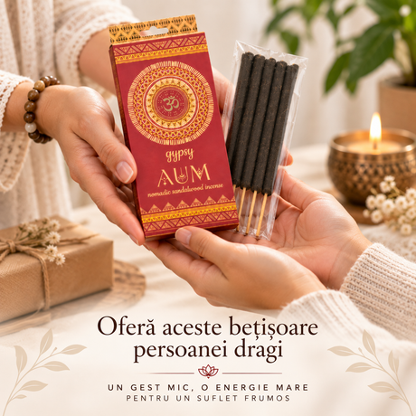 Bețișoare parfumate Gypsy SUN Palo Santo, set 6