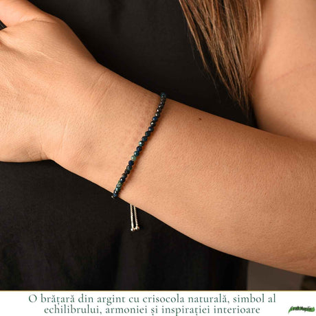 Brățară cu Crisocol, Argint 925 – CraftMystic